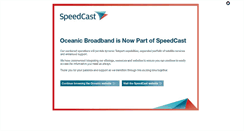 Desktop Screenshot of oceanicbroadband.com.au